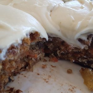 Carrot Cake with cream cheese icing | Block Union Bakery